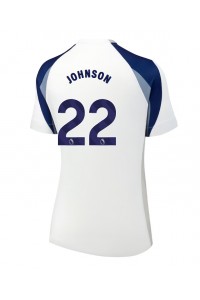 Tottenham Hotspur Brennan Johnson #22 Jalkapallovaatteet Naisten Kotipaita 2025-26 Lyhythihainen